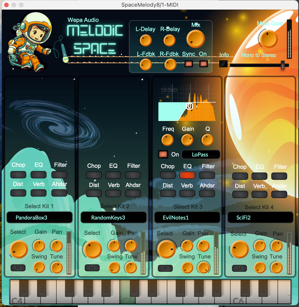 Melodic Space Mac Version
