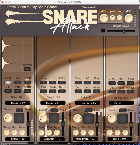 Snare Attack Mac Version